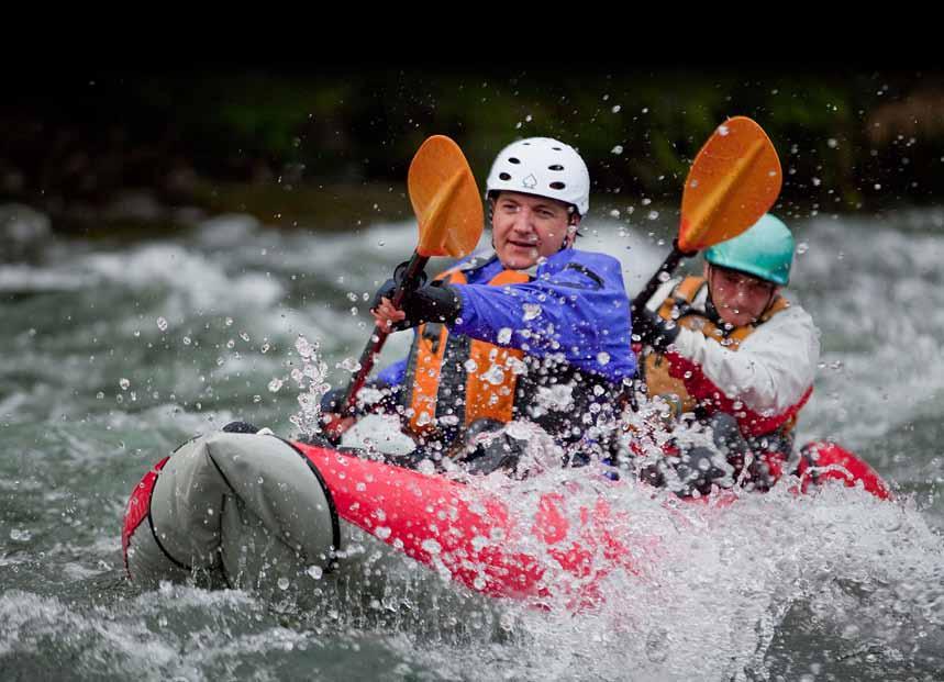 ADVENTURE OPPORTUNITIES 7 Lake and river kayaking, horseback riding, hiking on an extensive trail
