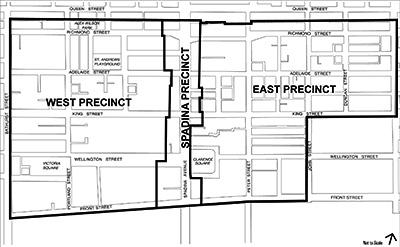 King-Spadina Study Area Planning Context many recent and ongoing studies, creating an important foundation and policy direction for portions of the study area; - King-Spadina Secondary Plan -