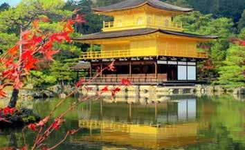 Day 7 Wednesday 25 September 2019: KYOTO Sightseeing Included today are visits to the following attractions: Golden Pavilion Kiyozmizu Temple Golden Pavillion Day 8 ITINERARY Thursday 26 September