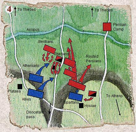 Plataea 479 BCE Final land battle