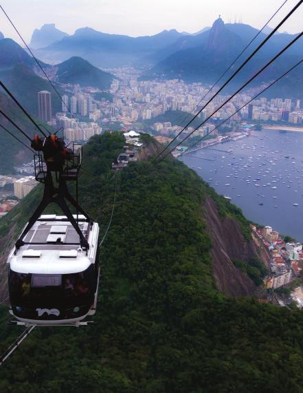 Rio de Janeiro, known around the world as a top destination for samba rhythms, spacious Copacabana and Ipanema beaches and impressive mountains.