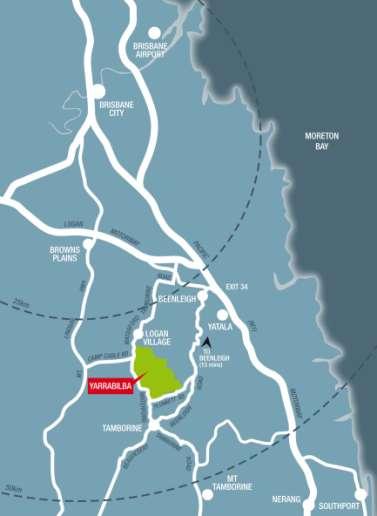 The Region Strategic Location Single Ownership 40km south-east of Brisbane CBD 35km north-west of Southport