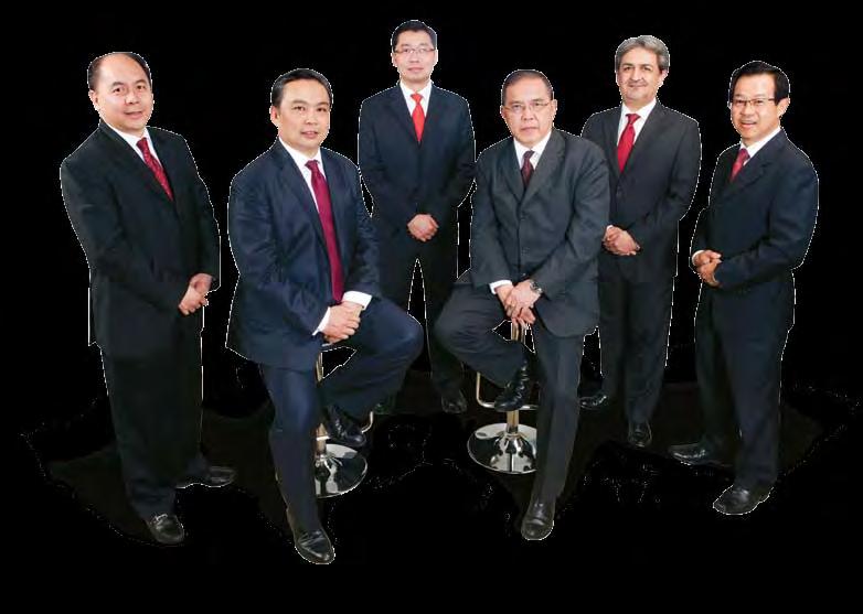 OPERATIONS Front Row (left to right) Mr. Leow Beng Hooi Senior Vice President Casino Marketing Back Row (left to right) Mr.