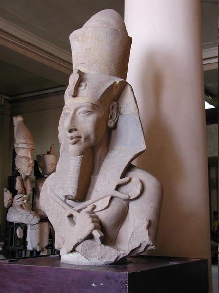 Amenhotep IV (Akhenaten) Akhenaten was the only pharaoh to try and introduce the idea of monotheism to the polytheistic Egyptians.