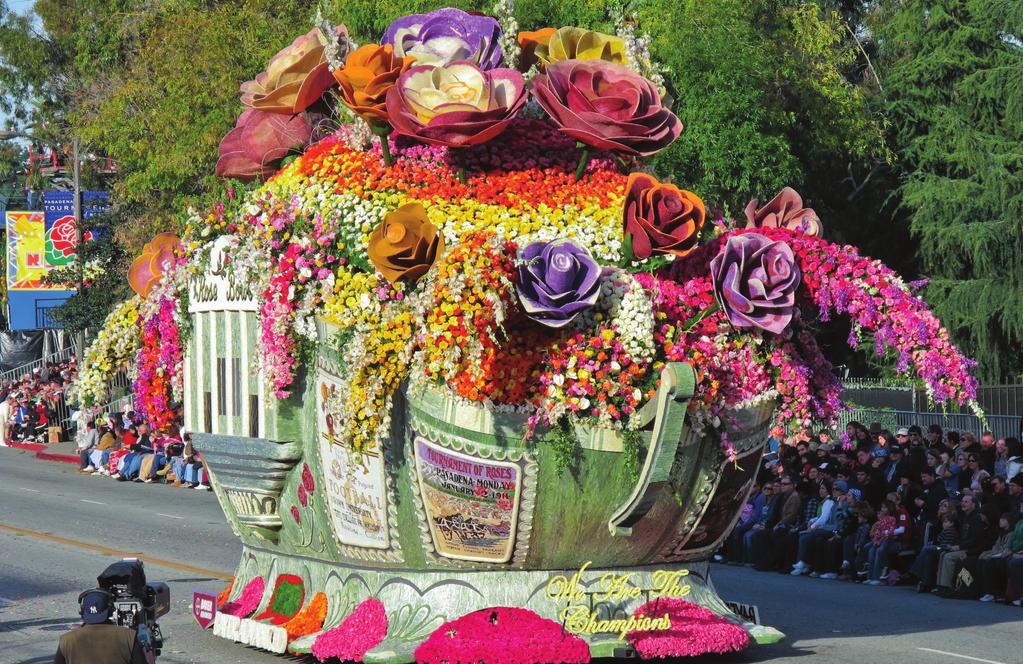 Known as America s New Year Celebration, the Tournament of Roses parade has been a grand tradition since 1890.
