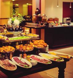Meals are served either buffet style or set menu and embrace the freshest ingredients available.