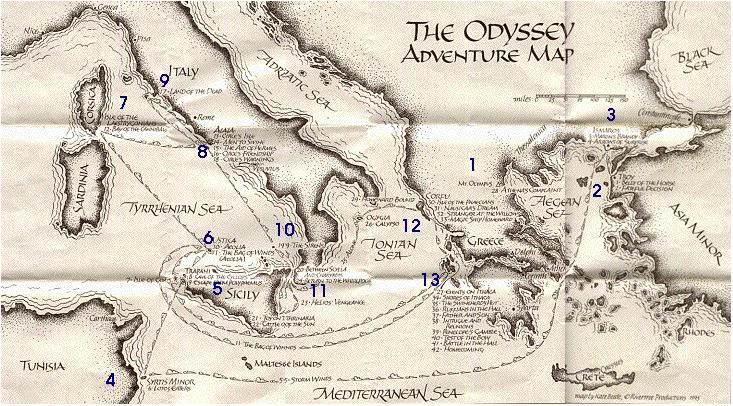 Odyssey Map