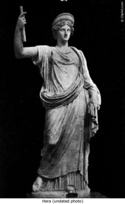 Hera / Juno Queen of the gods, goddess of
