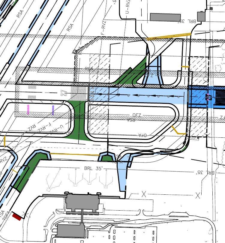 Exhibit 6-16 TAXIWAY E SYSTEM PLANNED LAYOUT CONCEPT Air National Planned Taxiway E1 Re-Aligned to Perpendicular Guard Base Planned Taxiway A5 Closure/ Removal Passenger Terminal Planned Taxiway E