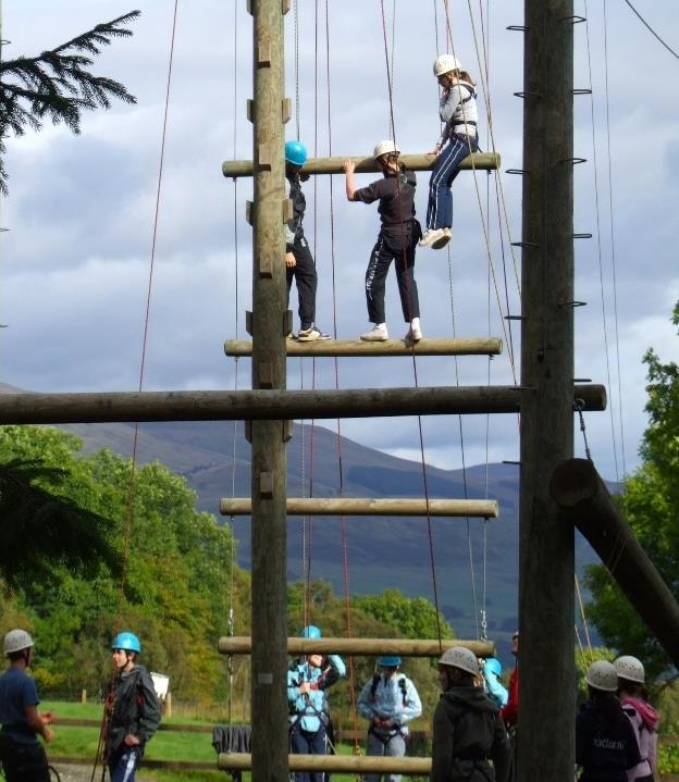 Activity options High Ropes Course