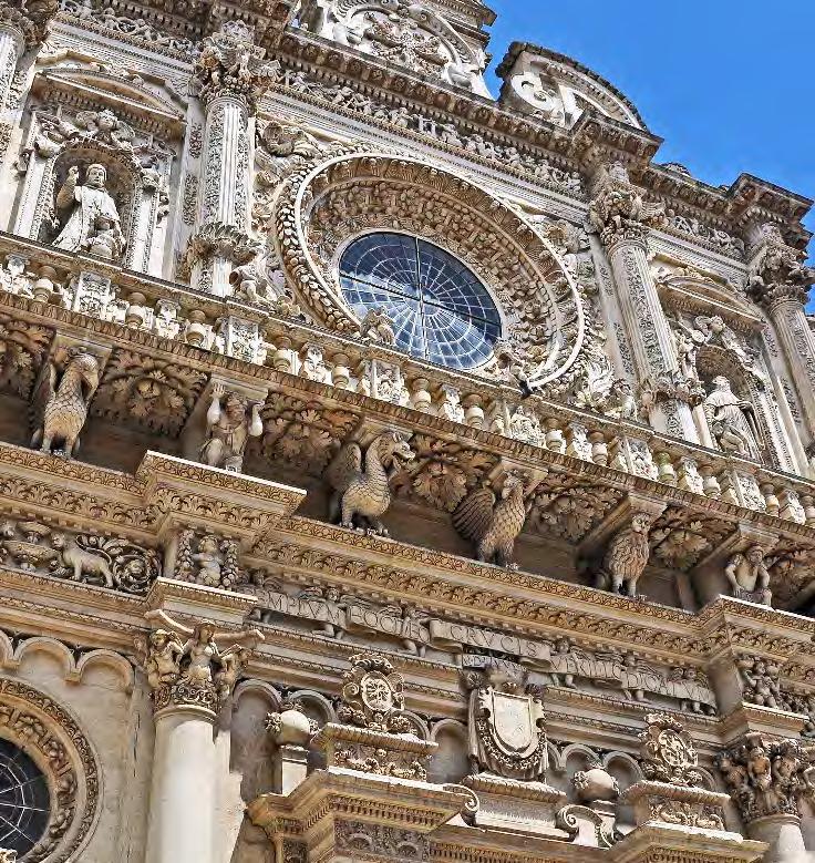 There is a fine range of monuments to visit, including Roman ruins and the exuberant 16th and 17th-century baroque architecture spread throughout the town.