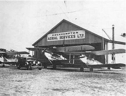 A BRIEF HISTORY First formed in 1930 as Rockhampton Aerial Services, the Rockhampton Aero Club started flying training in a De Havilland Gypsy Moth.