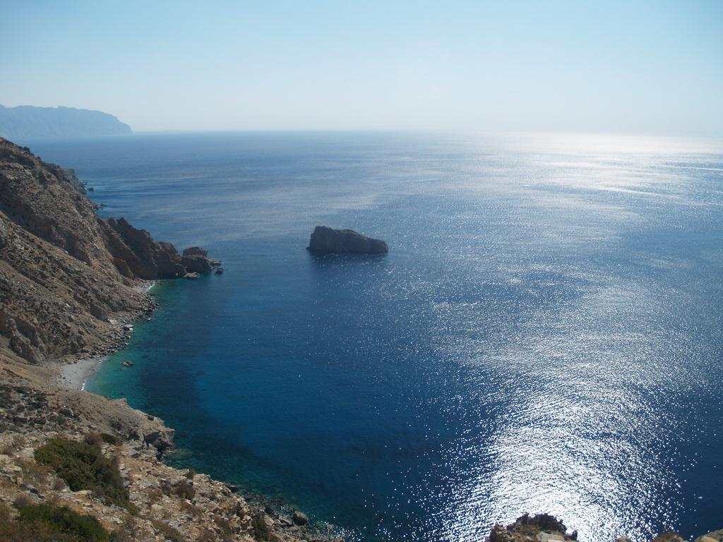 IOS AMORGOS (Duration: 3:00 hours) Amorgos is the easternmost island of the Greek Cyclades island group, and the nearest island to the neighbouring Dodecanese island group. It has a land area of 126.