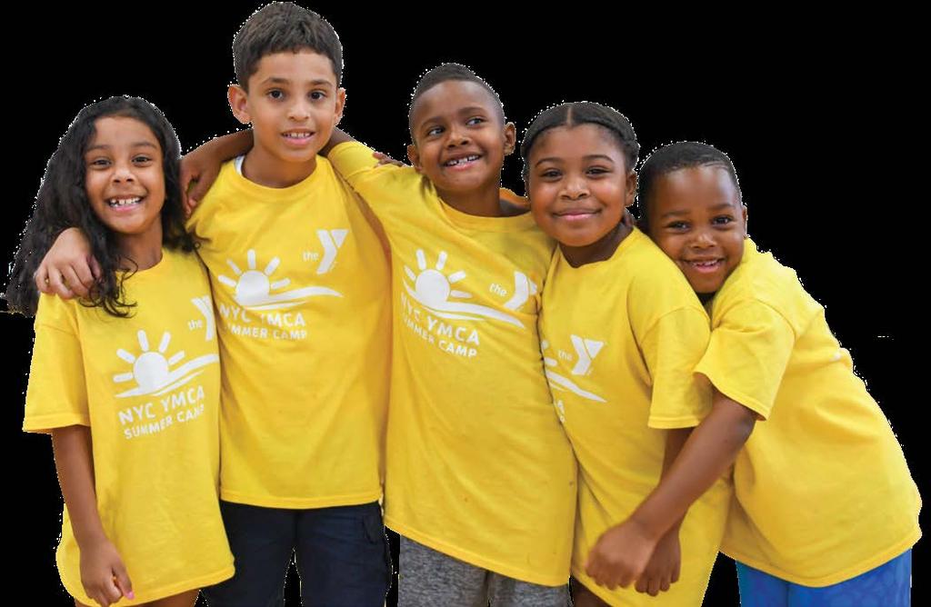 ONE YMCA, A WORLD OF OPTIONS... Dear Parents and Guardians, At YMCA summer camps, children learn leadership skills and develop self-confidence in a safe, accepting, and stimulating environment.