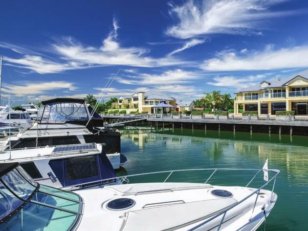 The state-of-the-art Calypso Bay Marina has been constructed by world renowned builder, Bellingham Marine and offers direct access to The Broadwater