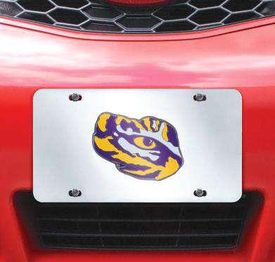3-D Logo Mirror Finish Easily Cleaned License Plate Frame Made of