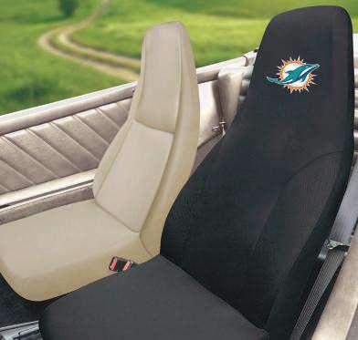 Seat Cover Sold individually Embroidered team logo will not fade or peel Comfortable