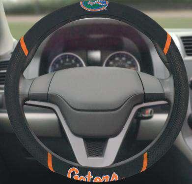Steering Wheel Cover Auto & Garage Embroidered team logo will not fade