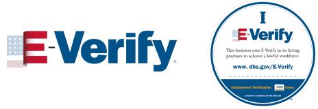 E-Verify Outreach Free Customized Webinars Content for your newsletters Authorization to use the E-Verify Logo and Name and I E-Verify Seal Add E-Verify to your job announcements Example: Our