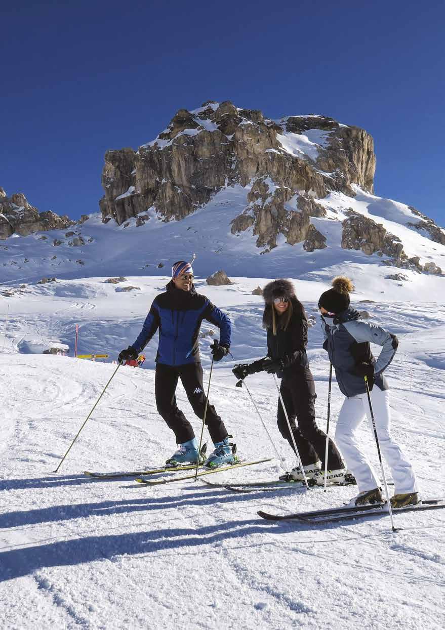 28 summer 2018 WINTER PREVIEW Cervino Ski Paradise: great skiing october troug may Local or international skiing 5 locations, one resort between Italy and Switzerland USEFUL NUMBERS Breuil-Cervinia