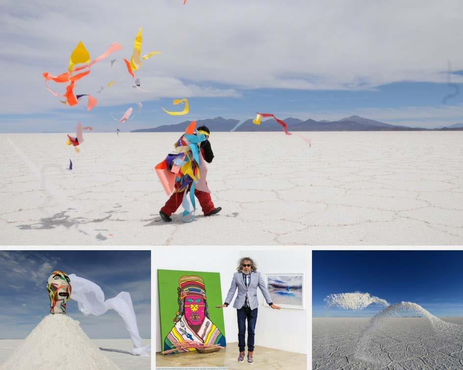 Group Journey accompanied by Gastón Ugalde Given the moniker of the Andean Warhol by art critics, Gastón Ugalde is Bolivia s most celebrated living artist and considered a visual arts leader in the