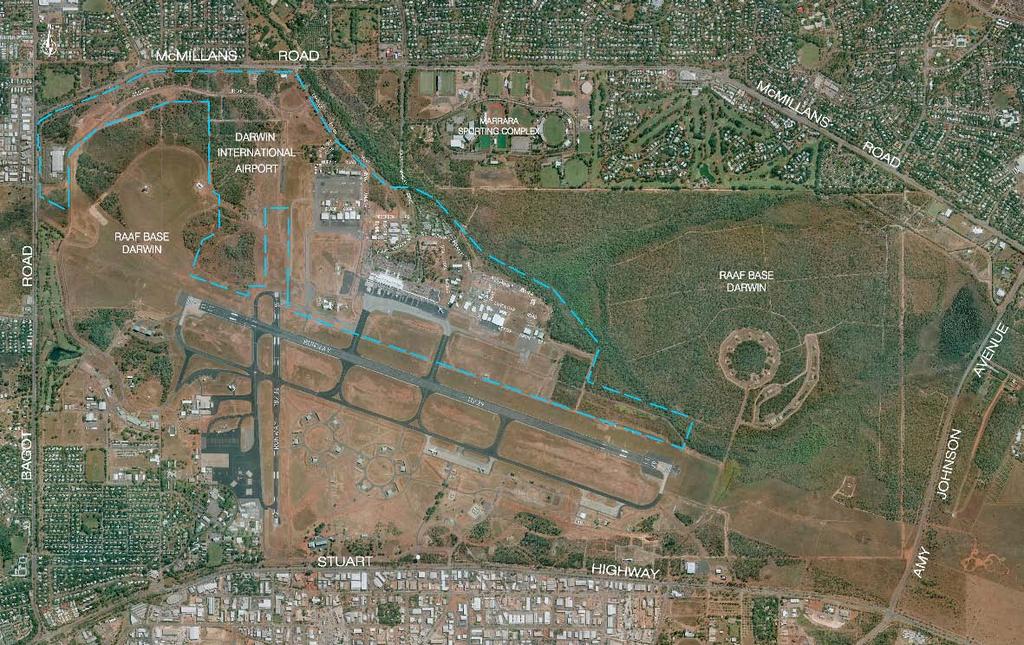 Figure 4: Airport Lease Boundary