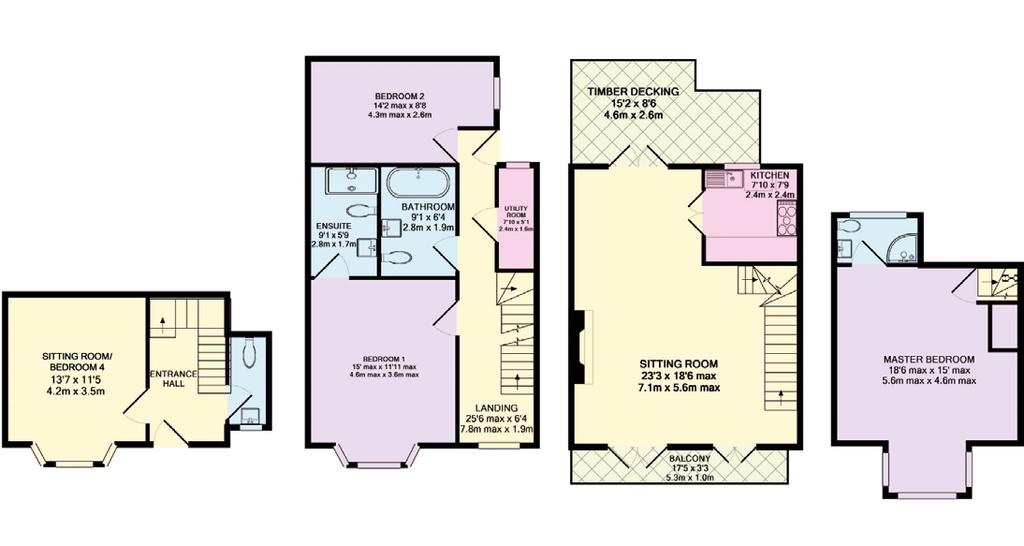 Approximate Gross Internal Floor Area 1,484 sq ft (137.9 sq m) This plan is for guidance only and must not be relied upon as a statement of fact.