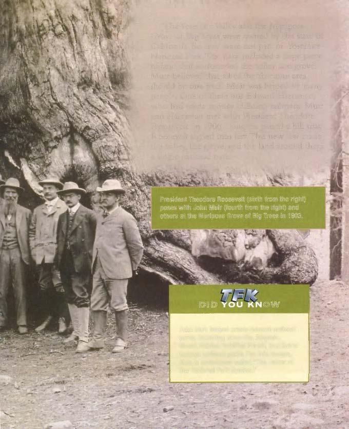 The Yosemite Valley and the Mariposa Grove of Big Trees were owned by the state of California.