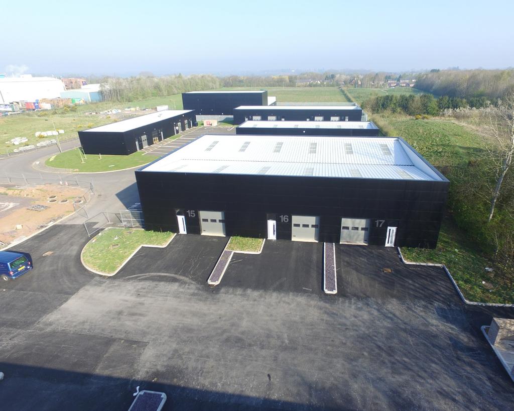 2 Tern Valley Business Park Phase II is located on the southern approach to Market Drayton.