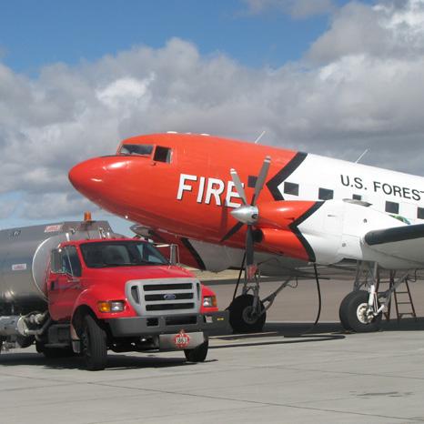 The following airports were identified as primary supporters for fighting forest fires in Wyoming: Casper/Natrona County International; Sheridan County; Worland Municipal; Shively Field; Hunt Field;