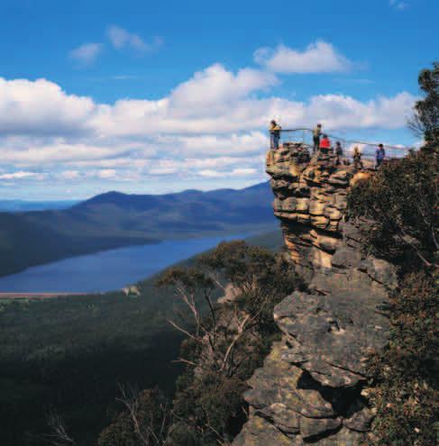 Day 2 Visit the Brambuk Aboriginal Cultural Centre and spend a great morning hiking the beautiful Grampians, or opt to go rock climbing instead (extra costs apply subject to availability).