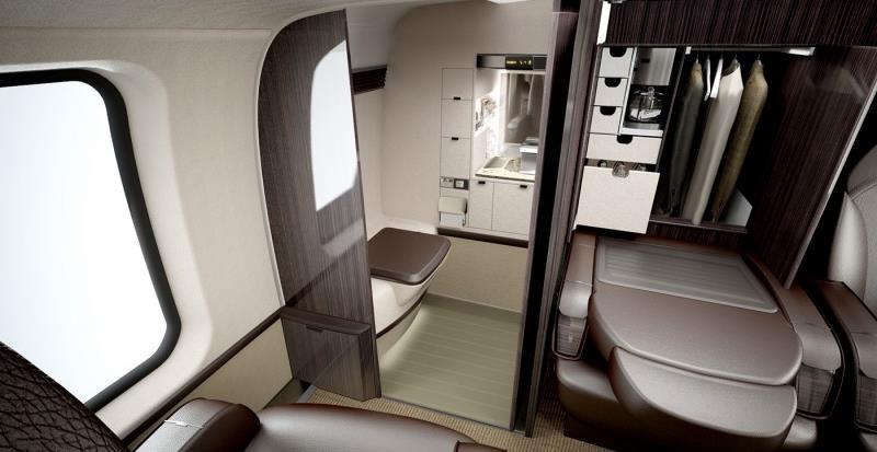 The comfortable pressurized cabin allows you to fly smoothly in most inclement weather and includes