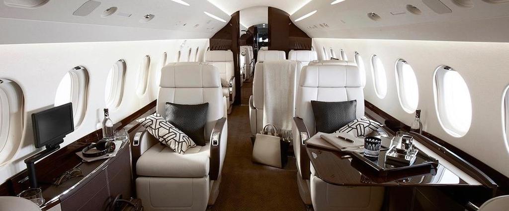 better jet. A seating arrangement for as many as 19 passengers can be configured, if necessary.