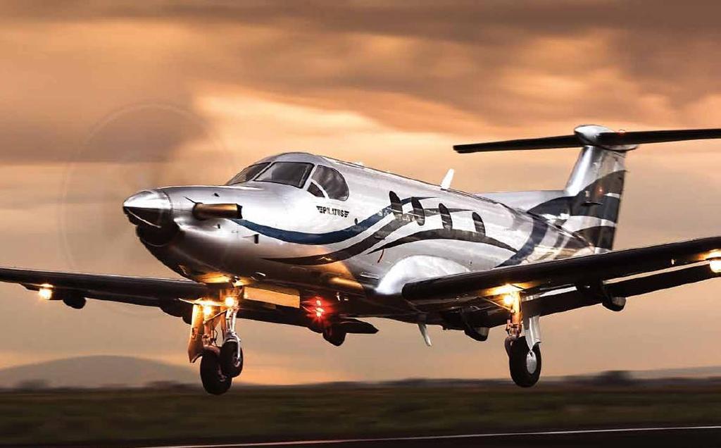 The PC-12 has a Mid-size cabin, long range, low operating costs, high speed, short-field capability, customers find the
