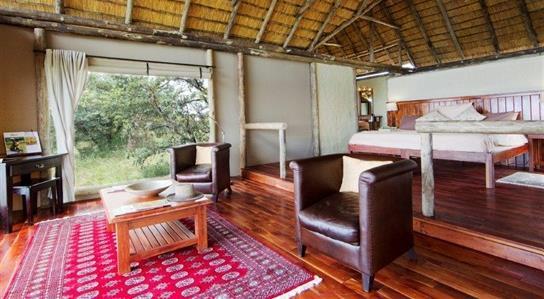 9 Kwando Lagoon Camp was rebuilt in March 2011 and comprises 8 spaciously designed tents with views over the private lagoon formed by the ever-changing Kwando River.