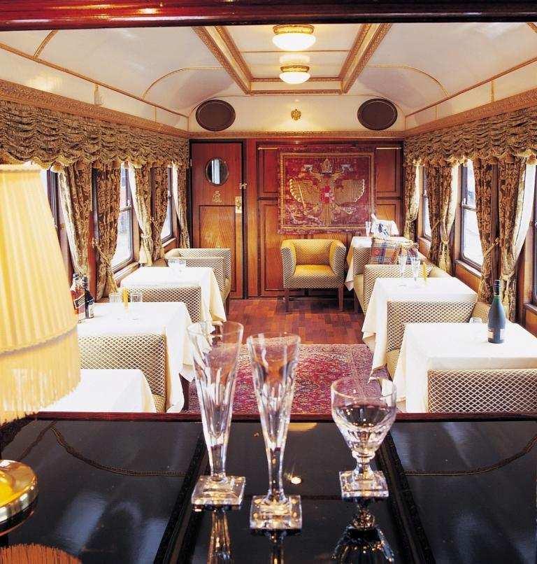 Luxury Trains Charter trains can travel throughout many rail
