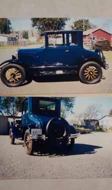 1926 Model T Coupe Older restoration with Ruckstell rear axle and nice interior. Beautiful paint job. You will be all ready for winter driving.