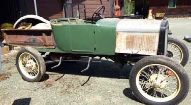 coupe. $9,500 O.B.O. Contact Pete Rich for details. 707-887-9585 or modelt@sonic.