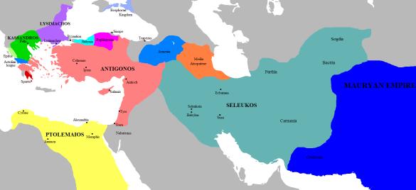 Peace of 311 Hellenistic Kingdoms 311-303 Peace of 311: