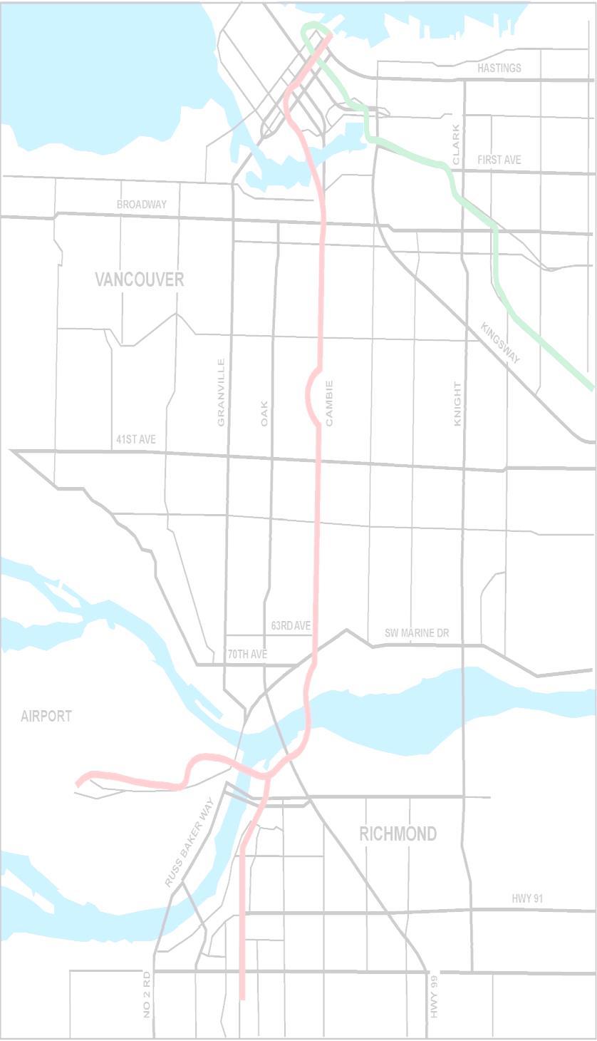 Project Context The Canada Line The Canada Line is the first air-rail link in Canada Automated light rail rapid transit system linking downtown Vancouver with both Richmond and Vancouver