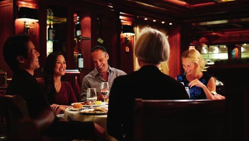 An array of dining options Whatever your mood may be, there is always a variety of freshly prepared, tantalizing cuisine available on your Princess ship.