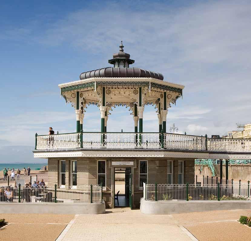 Western Bandstand, Brighton Refurbishment and regeneration of the sole remaining Grade Listed