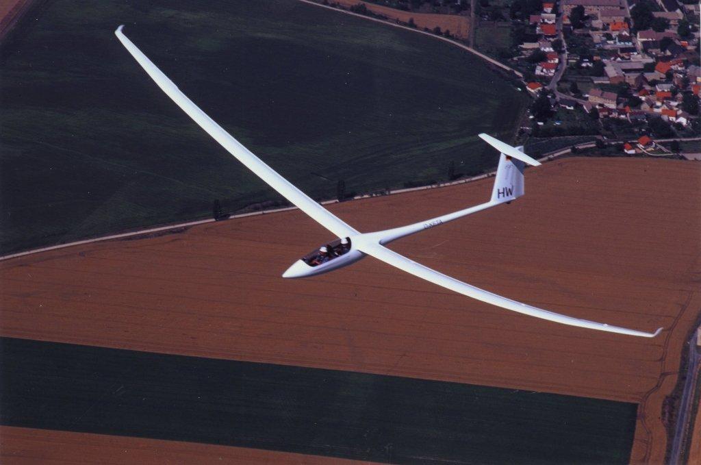 Glider performance Glide angle determined by ratio of lift to drag (L/D).