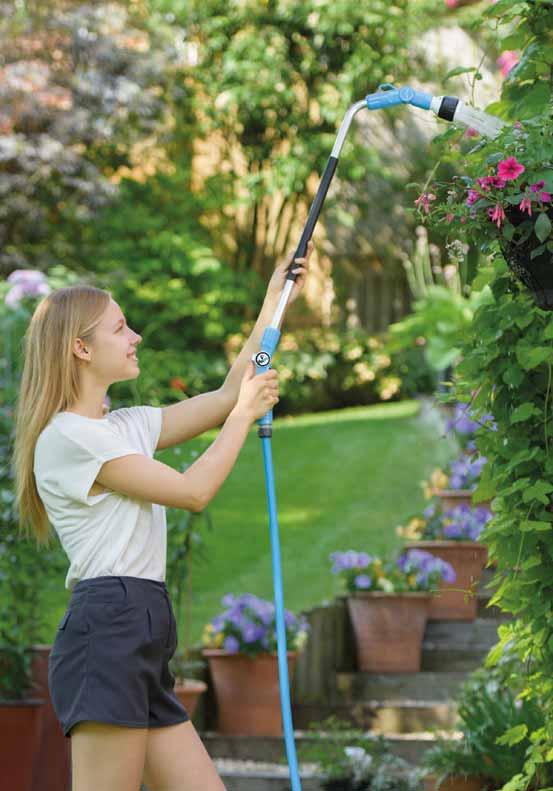 70300569 FLOPRO+ ACTIV WATERING LANCE Adjustable head with 180 degree angular rotation for precise watering
