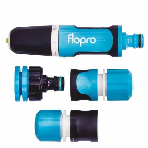 Flopro+ Connectors & Nozzles Flopro+ Hose Connectors and Repairer feature an extended clench mechanism for Super Grip Connection, 70300586 FLOPRO+ HOSE CONNECTOR