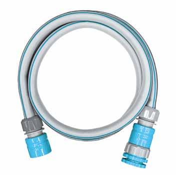 5m Hose, Water Stop Hose Connector, Hose Connector & Dual Fit Outside Tap Connector (1/2" & 3/4")