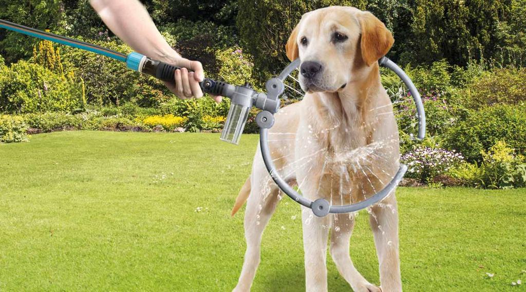 70300139 FLOPRO PET CLEAN 360 Quick, safe & gentle washing outdoors for your