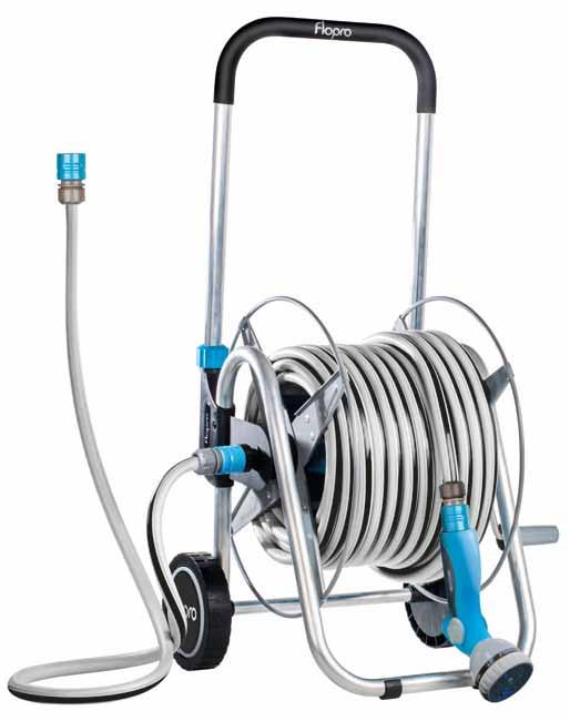Flopro+ Cart Flopro Elite Cart READY TO SE READY TO SE READY TO SE 70300151 FLOPRO+ HOSE & CART SYSTEM 30M Durable Tricot reinforced hose on wheeled cart for superior performance This set includes: