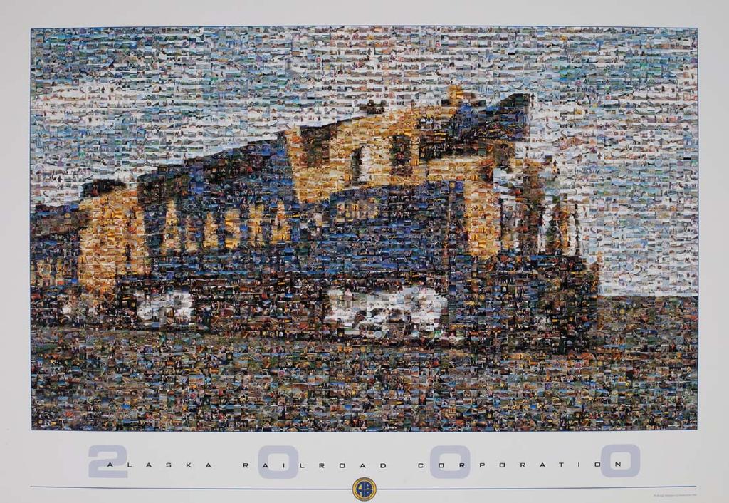Print: 26 ½ X 21 Poster: 23 ¾ X 18 ¼ Mosaic In 2000, Robert Silvers created a