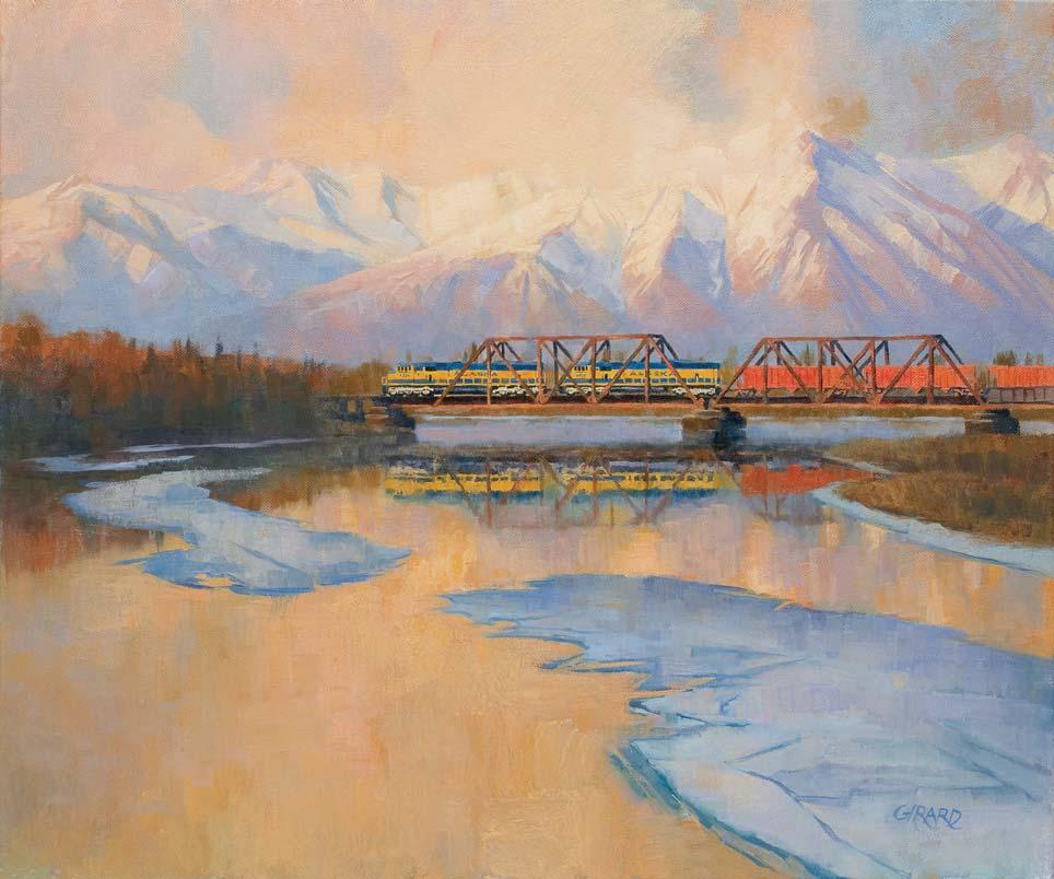 Alaska Railroad Corporation 2011 Alaska Railroad Corporation 2011 Print: 26 ½ X 23 ALASKA